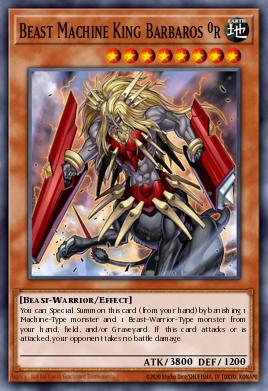 Card: Beast Machine King Barbaros Ür