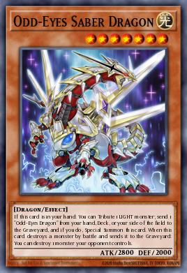 Card: Odd-Eyes Saber Dragon