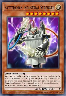 Card: Batteryman Industrial Strength