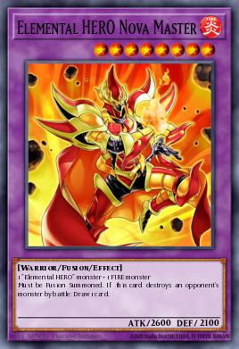 Card: Elemental HERO Nova Master