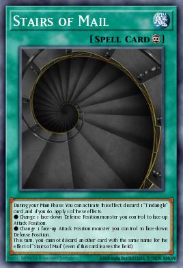 Card: Stairs of Mail