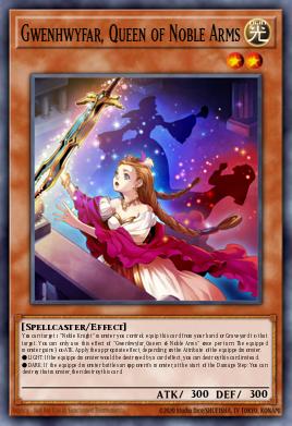Card: Gwenhwyfar, Queen of Noble Arms