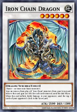 Card: Iron Chain Dragon
