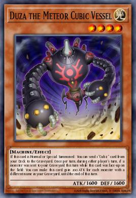 Card: Duza the Meteor Cubic Vessel