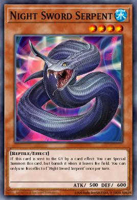 Card: Night Sword Serpent