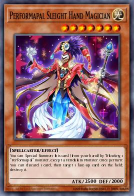 Card: Performapal Sleight Hand Magician