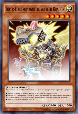 Card: Super-Electromagnetic Voltech Dragon