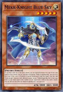 Card: Mekk-Knight Blue Sky