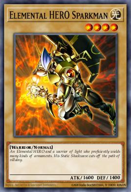 Card: Elemental HERO Sparkman