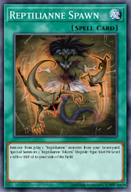 Card: Reptilianne Spawn