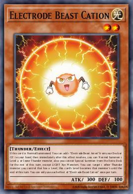 Card: Electrode Beast Cation