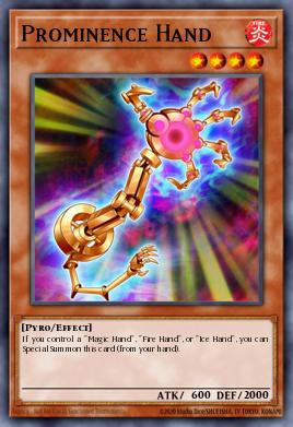Card: Prominence Hand