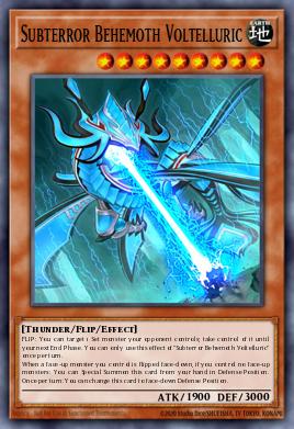 Card: Subterror Behemoth Voltelluric