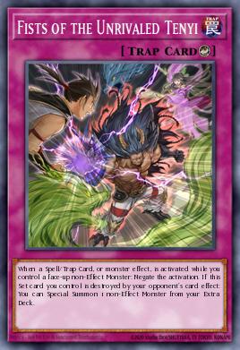 Card: Fists of the Unrivaled Tenyi