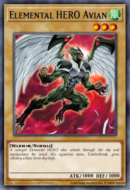 Card: Elemental HERO Avian