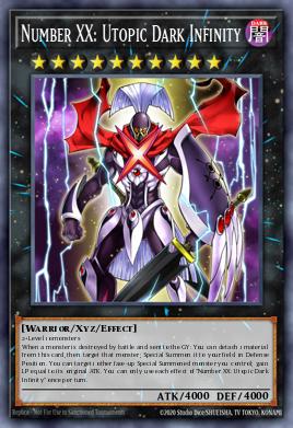 Card: Number XX: Utopic Dark Infinity