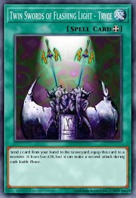 Card: Twin Swords of Flashing Light - Tryce