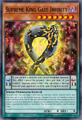 Card: Supreme King Gate Infinity