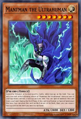 Card: Mantman the Ultrahuman