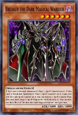 Card: Breaker the Dark Magical Warrior