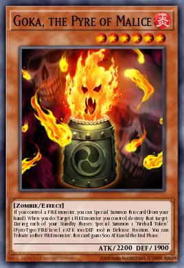 Card: Goka, the Pyre of Malice