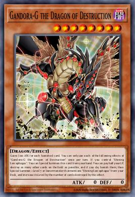 Card: Geas Gandora the Dragon of Destruction