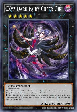Card: CXyz Dark Fairy Cheer Girl
