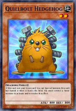 Card: Quillbolt Hedgehog