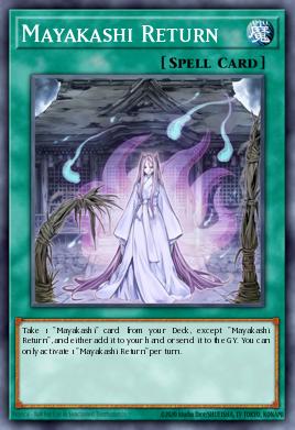 Card: Mayakashi Return