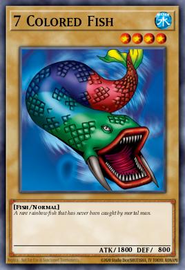 Card: 7 Colored Fish