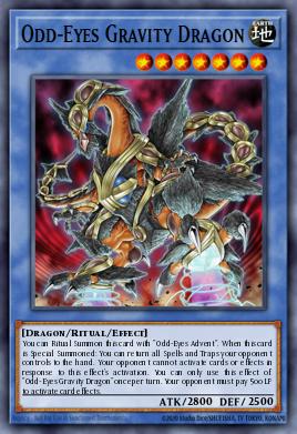 Card: Odd-Eyes Gravity Dragon