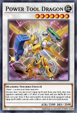 Card: Power Tool Dragon