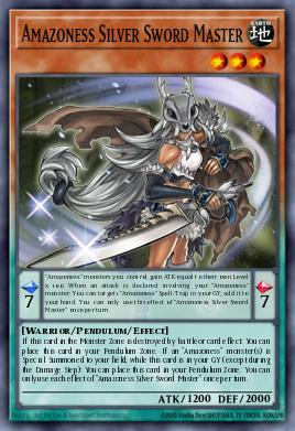 Card: Amazoness Silver Sword Master