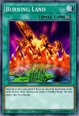 Card: Burning Land