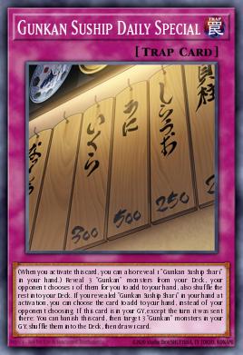 Card: Gunkan Suship Daily Special