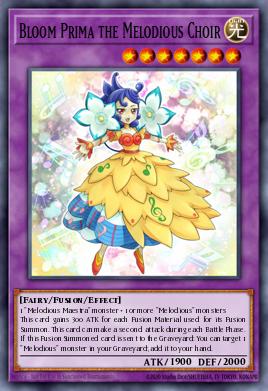 Card: Bloom Prima the Melodious Choir