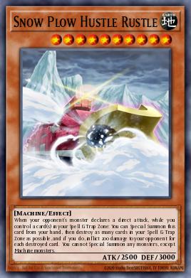 Card: Snow Plow Hustle Rustle