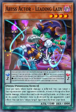 Card: Abyss Actor - Leading Lady