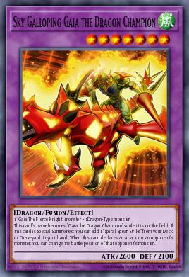 Card: Sky Galloping Gaia the Dragon Champion