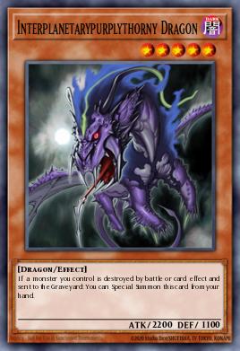 Card: Interplanetarypurplythorny Dragon