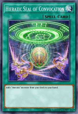Card: Hieratic Seal of Convocation