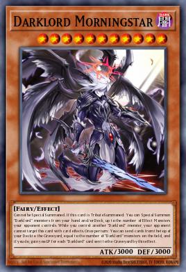 Card: Darklord Morningstar