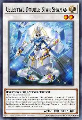 Card: Celestial Double Star Shaman