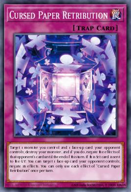 Card: Cursed Paper Retribution