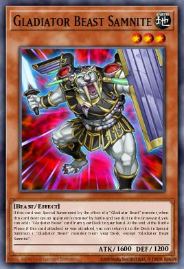 Card: Gladiator Beast Samnite