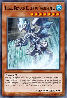 Card: Tidal, Dragon Ruler of Waterfalls