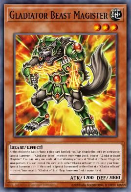 Card: Gladiator Beast Gistel