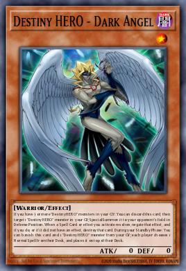 Card: Destiny HERO - Dark Angel