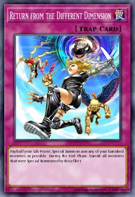 Card: Return from the Different Dimension