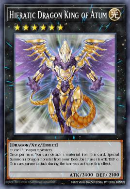Card: Hieratic Dragon King of Atum